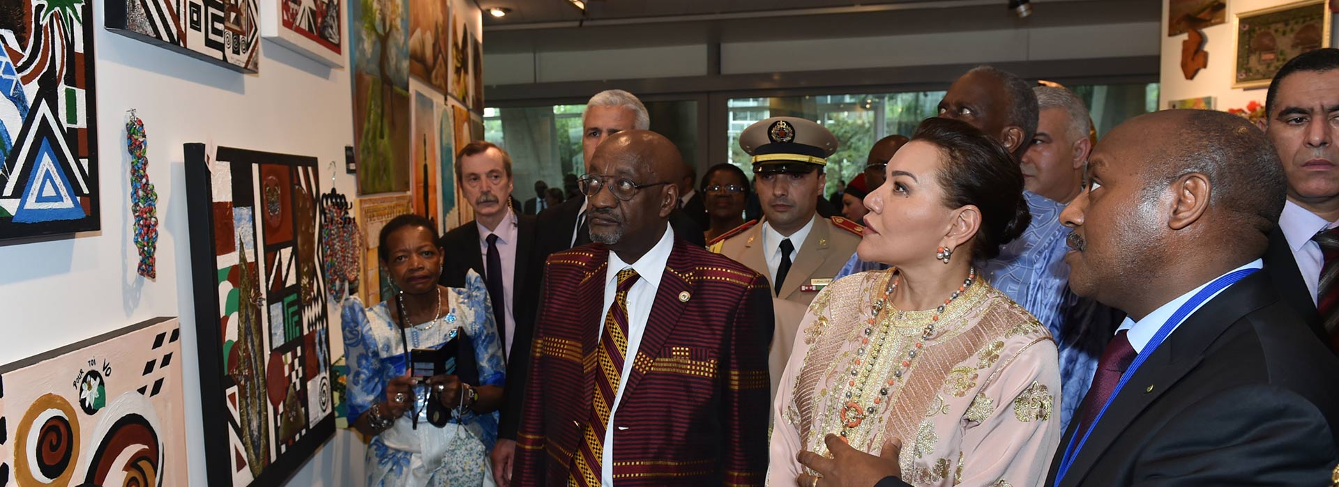 Paris – 23 May 2016 : HRH Princess Lalla Hasnaa, patron of UNESCO’s Africa week