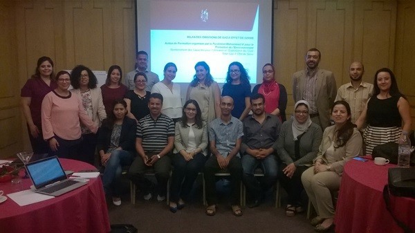 July 28,2016 : The Mohammed VI Foundation for Environmental Protection in partnership with the General Confederation of Moroccan Enterprises organizes training in the use of assessment tool (GHG) for companies signatories of the Qualit’Air Agreement.