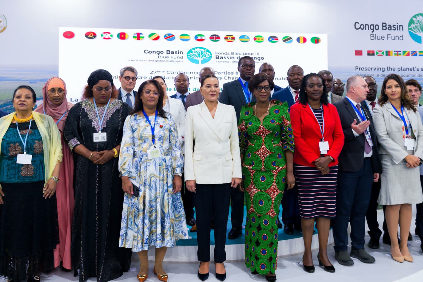 Charm el-Cheikh – COP27 – 09 Novembre 2022 : SAR la Princesse Lalla Hasnaa préside un Side Event de haut niveau sur la lutte contre les changements climatiques dans le Bassin du Congo