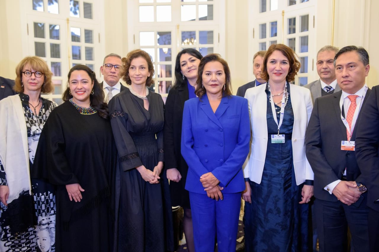 Rabat – 28 Novembre 2022 : SAR la Princesse Lalla Hasnaa offre une réception aux membres du Comité du Patrimoine Culturel Immatériel de l’UNESCO
