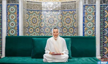 Rabat – 25 October 2023 : HRH Princess Lalla Hasnaa Chairs Religious Evening in Memory of Late King Hassan II