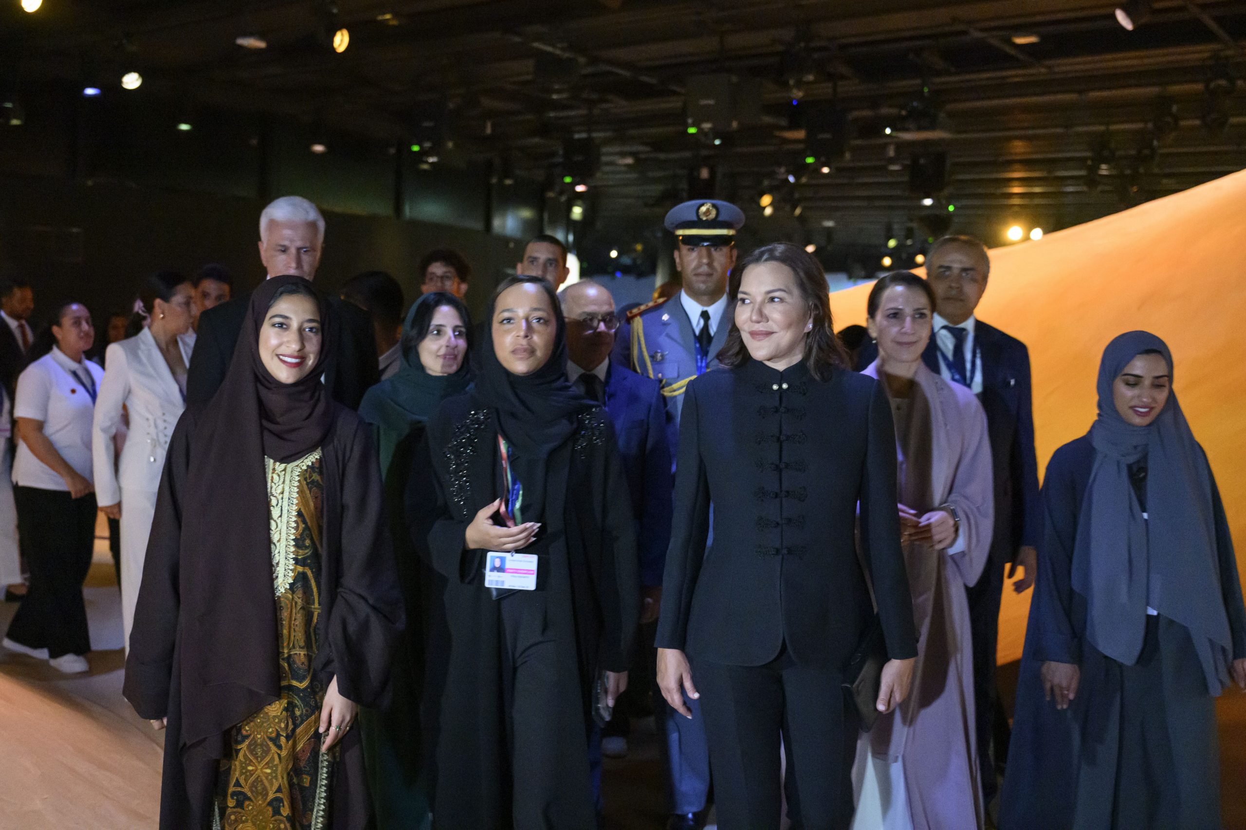 COP28 à Dubaï: SAR la Princesse Lalla Hasnaa visite le pavillon « The UAE House of Sustainability » et le Pavillon du Maroc